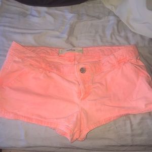 Hollister Peach Shorts
